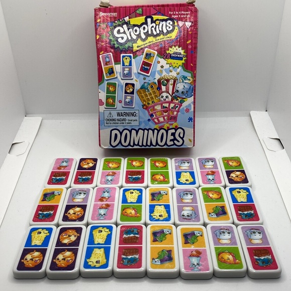 Shopkins Dominoes Game in Box - Picture 9 of 9